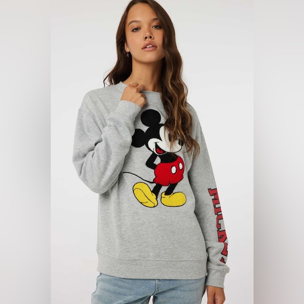 MICKEY MOUSE | Mickey Mouse Crew Neck Sweatshirt